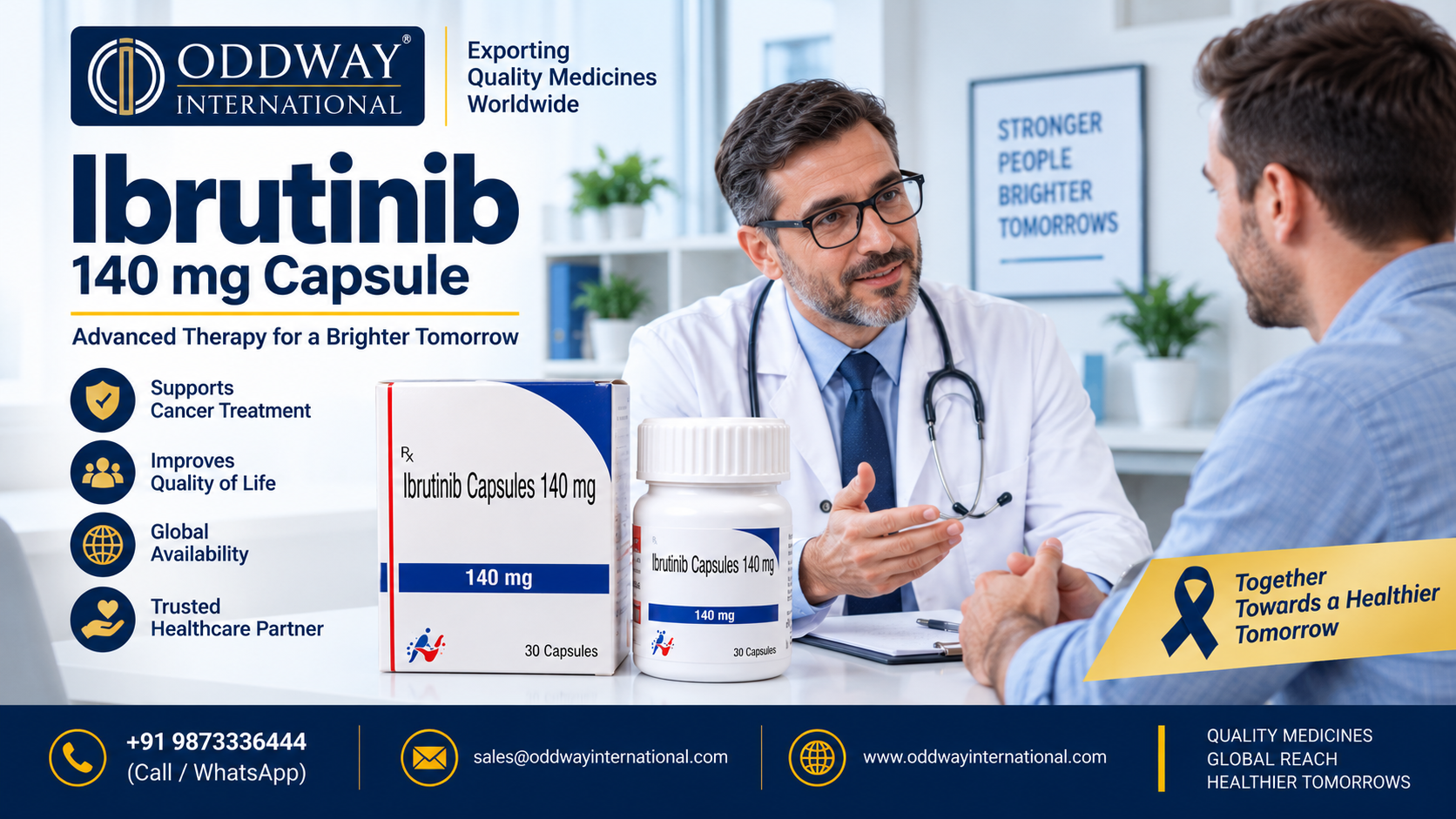 Ibrutinib Price Supply Availability for USA Buyers - Oddway