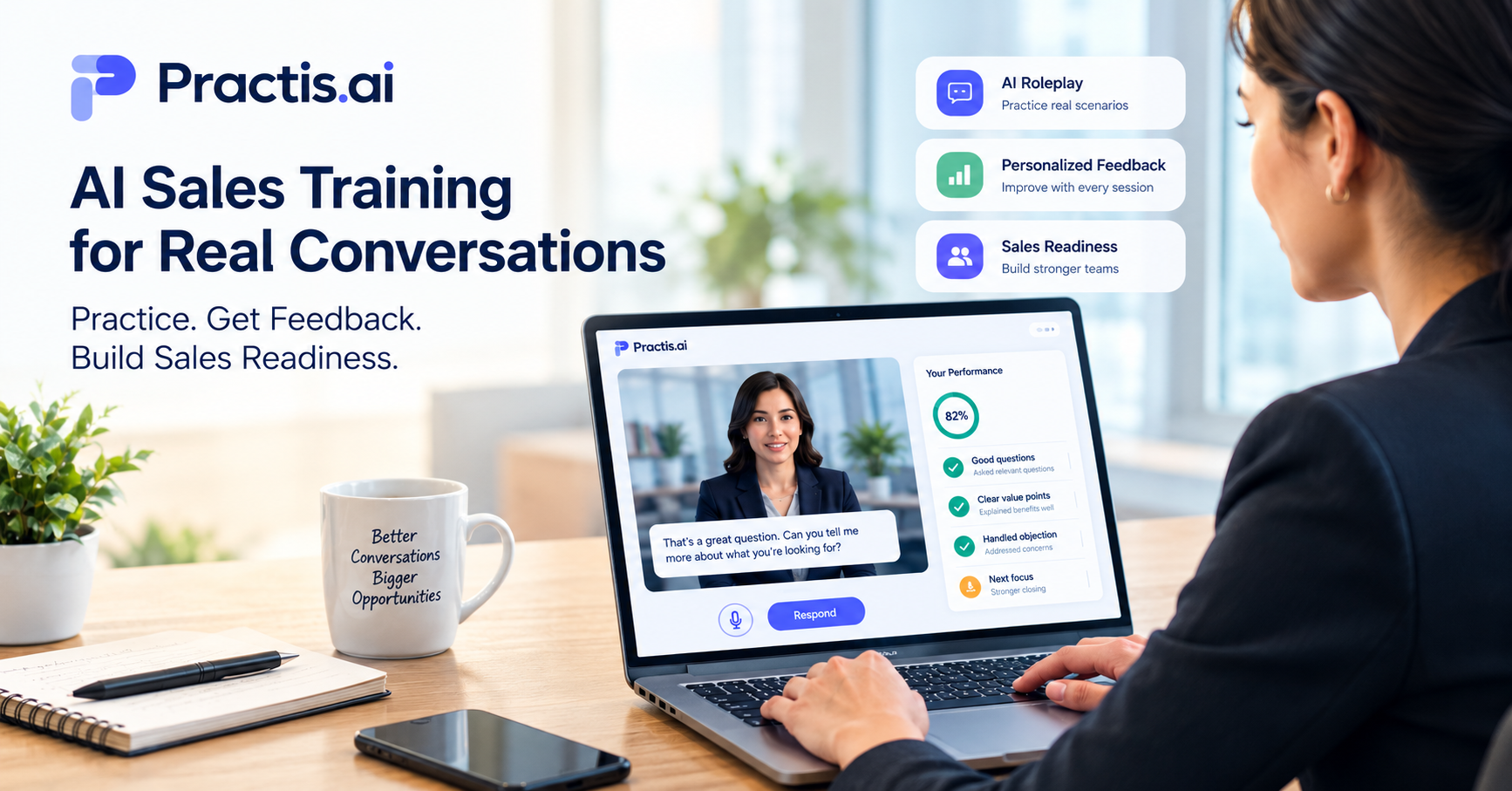 Practis.ai: How AI Sales Training Helps Teams Prepare for Customer Conversations
