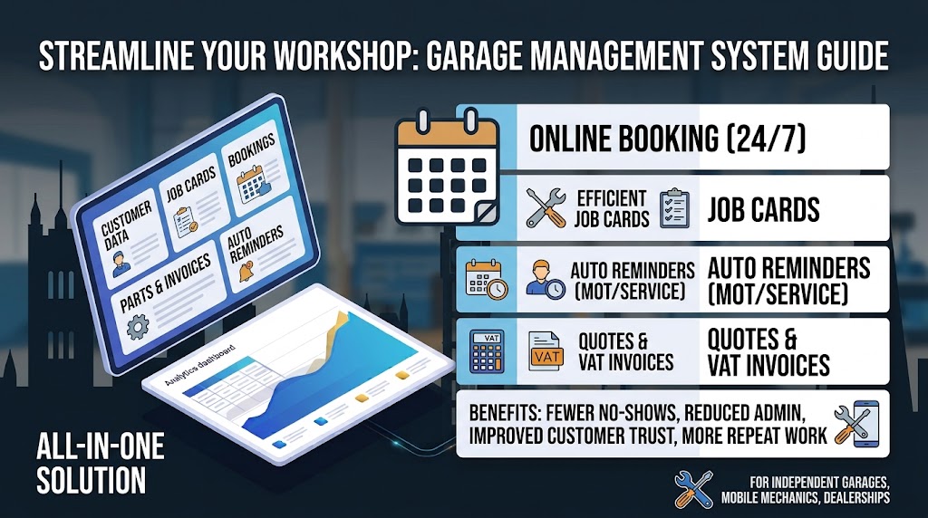 Garage Management System: What It Is and How It Helps Your Workshop