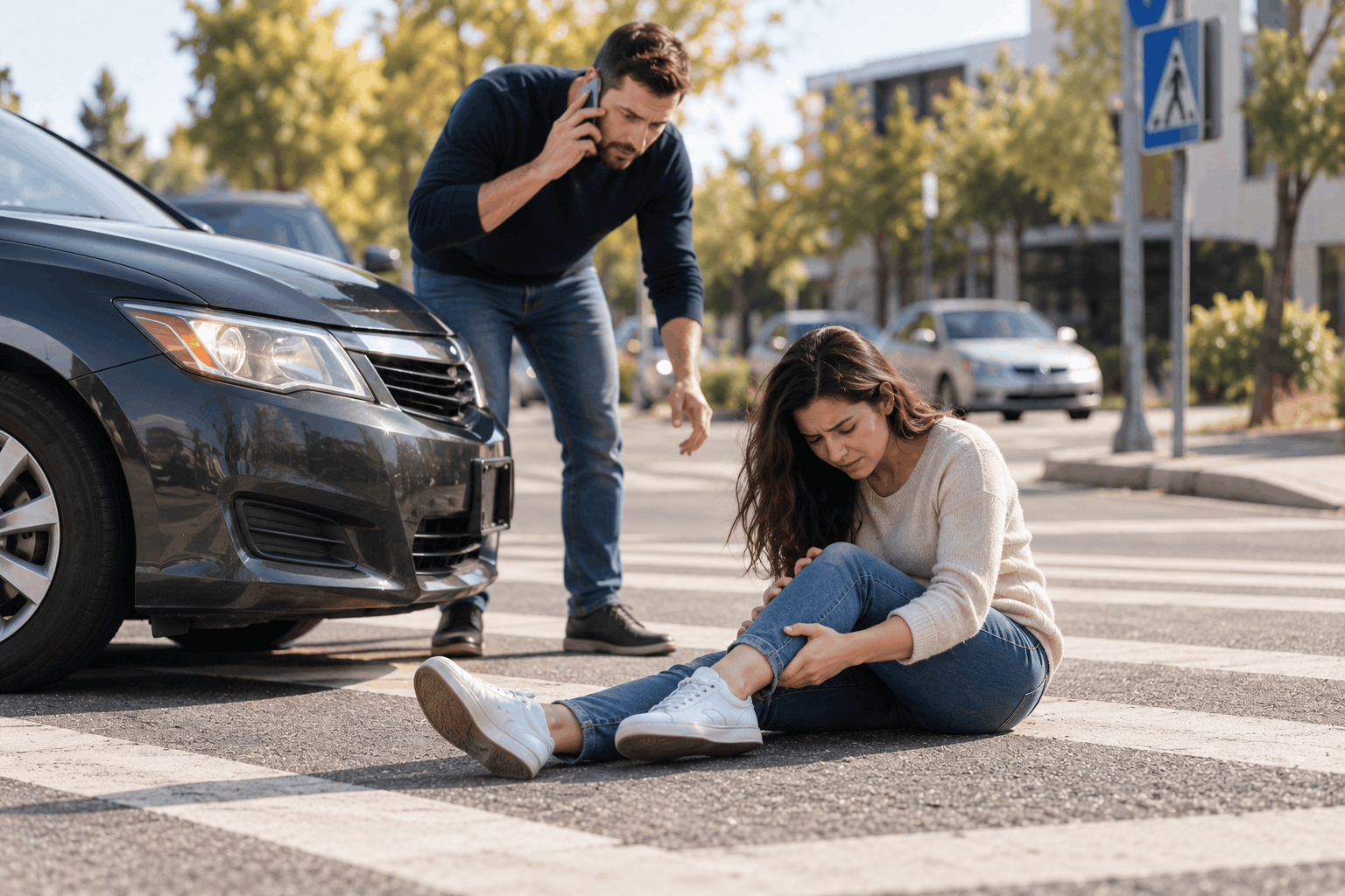 Who Is at Fault in a California Pedestrian Accident?
